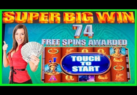 **SUPER BIG WIN!** 74+ FREE SPINS! Mystical Worlds WMS Slot Machine Bonus