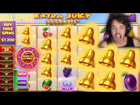 MAX WIN SET UP ON EXTRA JUICY MEGAWAYS ALL-IN BONUS BUY! *NEW*  (INSANE SLOT)