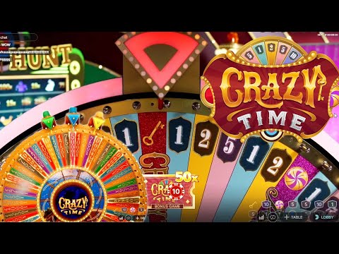 CRAZY TIME 50X TOP SLOT CRAZY TIME: Our Biggest Win EVER!!!!!!