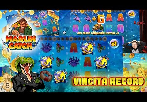 💥 RECORD ITALIANO 💥 Big Win 7.808X 💰 alla MARLIN CATCH 🎣🎰 #1 | SLOT ONLINE ITALIA