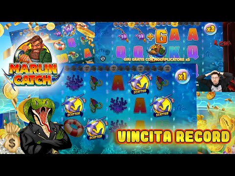 💥 RECORD ITALIANO 💥 Big Win 7.808X 💰 alla MARLIN CATCH 🎣🎰 #1 | SLOT ONLINE ITALIA