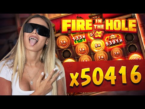 FIRE IN THE HOLE RECORD WIN X50416 – €10000 ON THE BALANCE!