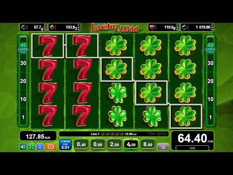 Lucky Wild EGT slot Super big win