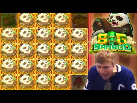 BRAND NEW BIG BAMBOO SLOT BONUS EXPLODES LARGE!