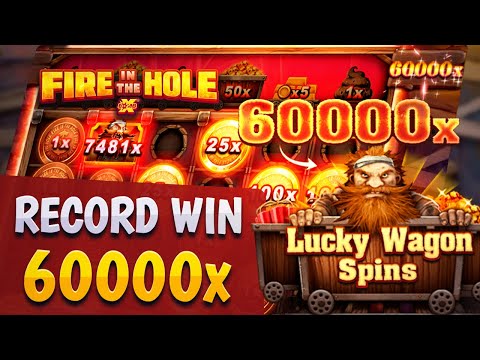 FIRE IN THE HOLE xBomb RECORD WIN 60000x – €12000 GOES ON THE BALANCE!