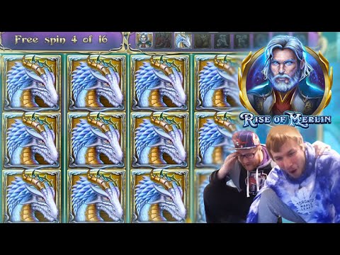 WORLD RECORD RISE OF MERLIN SLOT BONUS WIN?