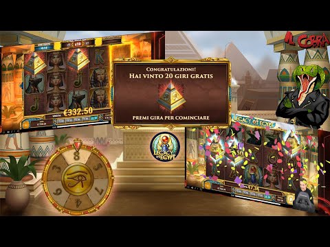 BIG WIN 💰 alla LEGACY OF EGYPT 🤑 | SLOT ONLINE ITALIA 🎰