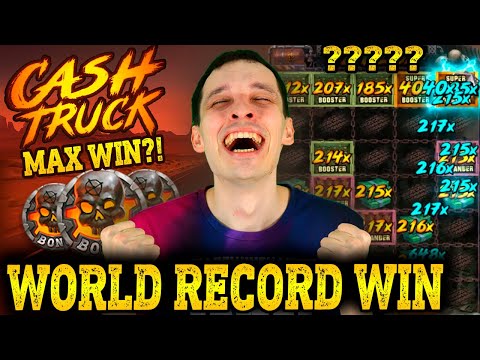 WORLD RECORD WIN 🔥 CASH TRUCK SLOT BONUS BUY!