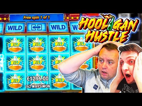 Woohoo! Crazy Big Win On Hooligan Hustle Slot!