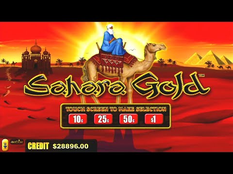 MEGA JACKPOT WINS ON SAHARA GOLD LIGHTNING LINK A REAL SLOT MACHINE JACKPOT