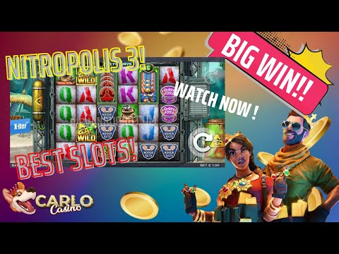 BIG WIN NITROPOLIS 3 | ONLINE #SLOT | EXCLUSIVE | EPIC WIN | BONUS SLOT!