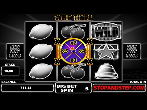 Wild Times £20 Mega Spins – New Slot Machine Gameplay