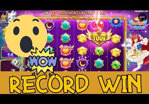 VERA SLOT RECORD WIN ON STARLIGHT PRINCESS!! New Slot