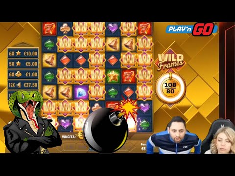 Big Win 💰 alla WILD FRAMES 🤑 con Sole e Mimmo 🎰 | SLOT ONLINE ITALIA