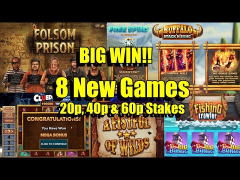 8 Game Bonus Compilation, New Nolimit City, New Hacksaw BIG WIN!! & Much More + Community BIG WINS!!