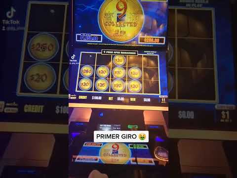 PRIMER GIRO Big Win!! 🤑 #casino #fyp #slots #fun #bigwin