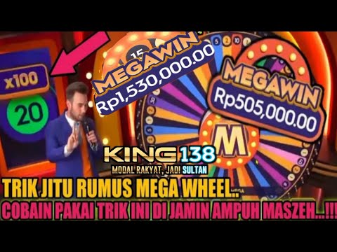 BONGKAR TRIK MEGA WHEEL , MEGAWHEEL BIG WIN , TRIK JACKPOT MEGA WHEEL