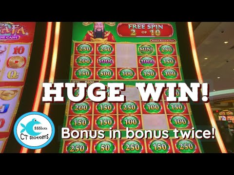 FORTUNE CASH SLOT MACHINE SUPER BIG WIN BONUS! MULTIPLE BONUS IN BONUS! 🤑