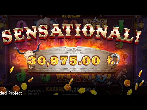 Wild West Gold – Turbo Spinden Efsane Ötesi Kazanç Mega Win.. #casino #slot #pragmaticplay