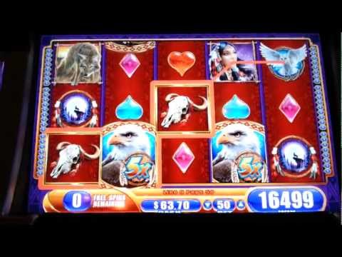 Great Eagle Returns Mega Big Win Bonus WMS Slot Machine