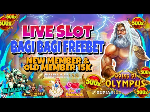 🔴LIVE SLOT HARI INI POLA GACOR DAN BAGI BAGI SAWERAN  ….