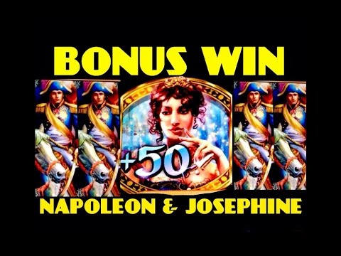 NAPOLEON & JOSEPHINE slot machine 65 Spins Bonus and MEGA BIG WIN!