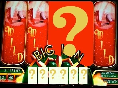 My 2nd BIGGEST Ruby Slippers Slot WIN!!! (Max Bet!)