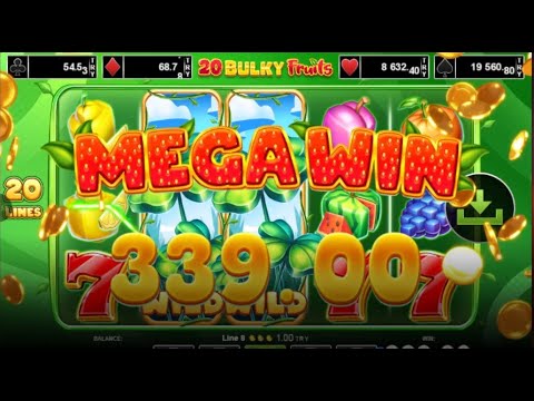 Egt Slot 20 Bulky Fruits Mega Win