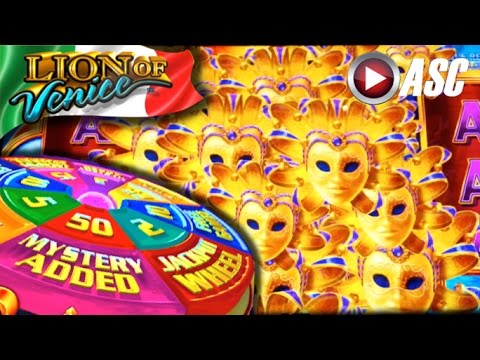 *NEW* SUPER WHEEL BLAST | Aristocrat – Big Win! Slot Machine Bonus (Lion of Venice)