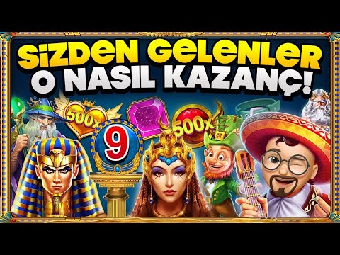 SLOT SİZDEN GELENLER 💥 SLOT OYUNLARI REKOR KAZANÇLAR ☀️ BIG WIN 9 💥 #slot #slotoyunları #casino