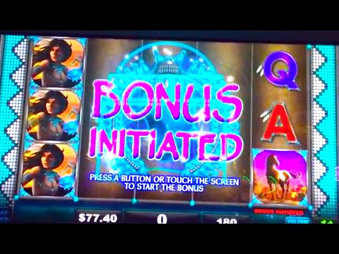 BIG WIN!!  LIVE PLAY “TURQUOISE PRINCESS” Slot Machine Bonus