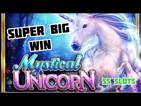 Rare Bonus Mystical Unicorn Slotmachine Super Big Win