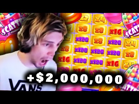 XQC BREAKS THE RECORD WIN ON SUGAR RUSH!? (MAX WIN?)