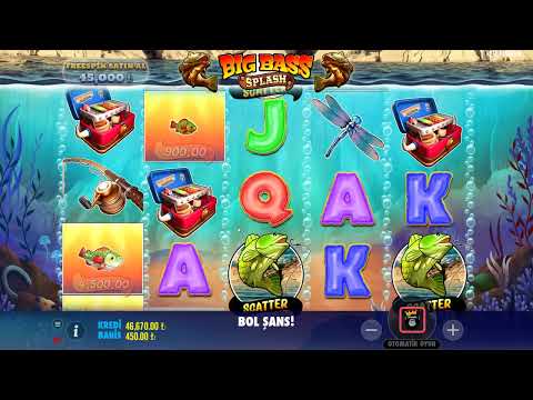 Big Bass Splash – Full Ekran Araba Rekor Geldi 1000x Big Win.. #slot #casino #pragmaticplay