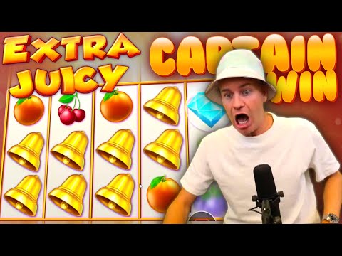 MEGA WIN on Extra Juicy Slot! (Retrigger PAYS!)