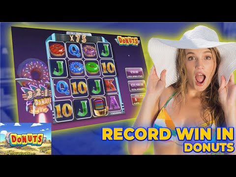 Donuts Slot Record Win