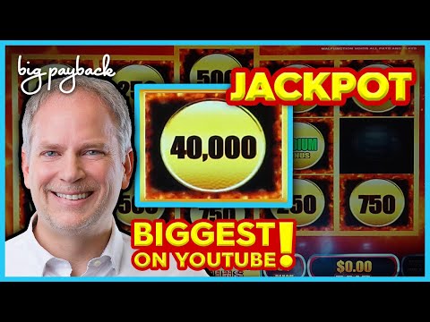 BIGGEST JACKPOT ON YOUTUBE!! for Screaming Links Great Balls of Fire Slot!