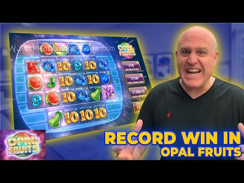 Opal Fruits Slot Record Win