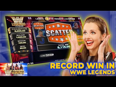 WWE Legends Slot Record Win