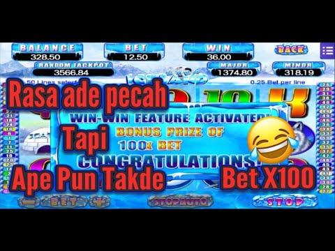 Mega888/Iceland/Free Game / Bet x100 / Super BigWin/Basuh 1.5k