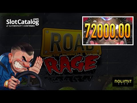 Mega win. Road Rage slot from NoLimit City