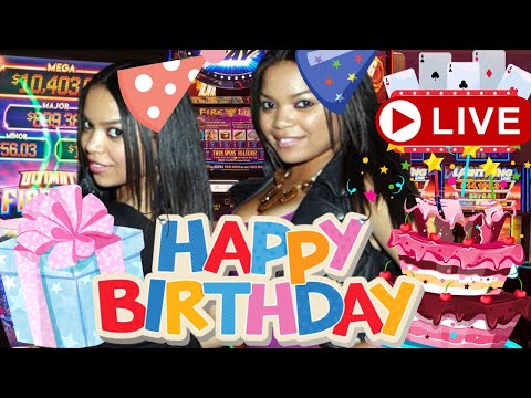 🔴 LIVE SLOTS! Happy Birthday FUN with your favorite TWINS! @Yaamava’ Resort & Casino