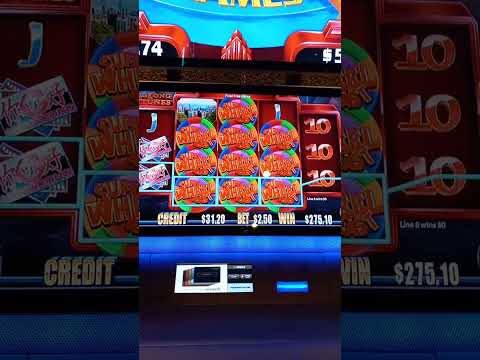 Super wheel Blast!! Big win on little bet in Jackpot Nevada! #Gambling