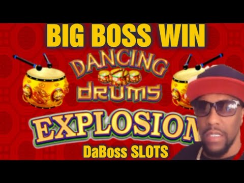 DANCING DRUMS SLOT MACHINE – EXPLOSION BIG BOSS WIN #dabossslots