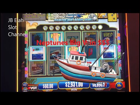 The HUNT FOR NEPTUNE’S GOLD $$$ Big Win JB Elah Slot Channel Choctaw VGT How To YouTube USA