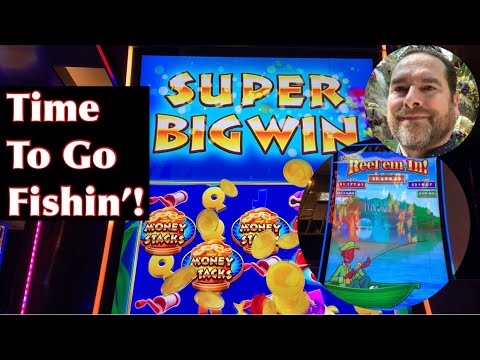 Time To Go Fishin’ Up Some Big Wins On Super Reel ‘Em In Slot Machine