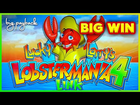 Lucky Larry’s Lobstermania 4 Link Slot – BIG WIN SESSION!