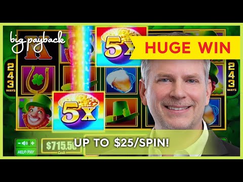 NEW VAULT!! The Vault Shamrock Gold Slot – HUGE WIN SESSION!