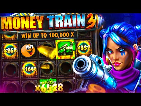 EPIC WIN!! NEW SLOT MONEY TRAIN 3!! NEW RECORD??