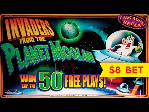 Invaders From The Planet Moolah Slot – BIG WIN Intro Video!